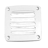 Ventilation Shaft Grilles Cover, 118x118mm, White Ventilation Shaft Grilles Cover, 118x118mm, White