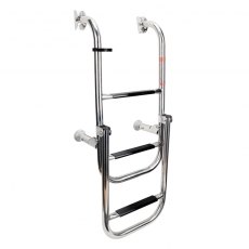 Foldable Ladder, 1+2 steps, Inox 316, 90deg, L810xW280mm Foldable Ladder, 1+2 steps, Inox 316, 90deg, L810xW280mm