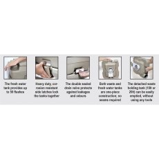 Portable Toilet, 10lt Portable Toilet, 10lt