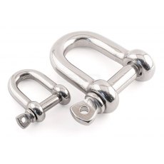 D SHACKLE - SCREWPIN Stainless Steel  A4 D SHACKLE - SCREWPIN Stainless Steel  A4