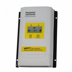 Photonic Universe High efficiency 30A dual battery MPPT solar charge controller with LCD display for Photonic Universe High efficiency 30A dual battery MPPT solar charge controller with LCD display for