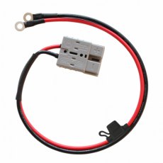 Photonic Universe 0.5m 4.0mm cable with 50A battery plug and 8mm ring (eyelet) terminals, for foldin Photonic Universe 0.5m 4.0mm cable with 50A battery plug and 8mm ring (eyelet) terminals, for foldin