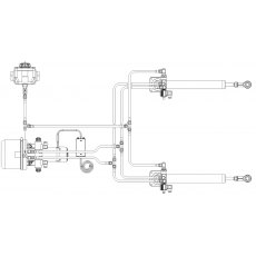 Hy-Pro Drive HS+50 PC45 ELECTRO-HYDRAULIC SECONDARY STEERING TWIN SYSTEM Hy-Pro Drive HS+50 PC45 ELECTRO-HYDRAULIC SECONDARY STEERING TWIN SYSTEM