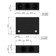 Hy-Pro Drive MARINE AUTOPILOT PILOT OPERATED CHECK VALVE Hy-Pro Drive MARINE AUTOPILOT PILOT OPERATED CHECK VALVE