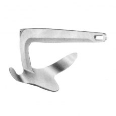 Anchor hot dip galvanized, Bruce type, 3.5kg Anchor hot dip galvanized, Bruce type, 3.5kg