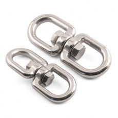 Eye and Eye Swivels - 316 / A4 Stainless Steel Eye and Eye Swivels - 316 / A4 Stainless Steel