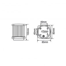 CLASSIC 20 All-Round Lights with black housing CLASSIC 20 All-Round Lights with black housing
