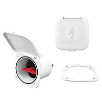 Battery Switch With Plastic Case Watertight Lid White Battery Switch With Plastic Case Watertight Lid White