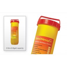 Pains Wessex Mini PolyBottle 3lt, Yellow Pains Wessex Mini PolyBottle 3lt, Yellow