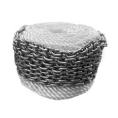 CABO Anchor Rope for windlass,Three Strand, ø12mm,L70m,Nylon,White,w/Lofrans' Chain ø6mm,ISO 4565,L8 CABO Anchor Rope for windlass,Three Strand, ø12mm,L70m,Nylon,White,w/Lofrans' Chain ø6mm,ISO 4565,L8