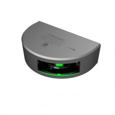 Lopolight 2nm 112,5° Green, Starboard - Silver, Black, White Lopolight 2nm 112,5° Green, Starboard - Silver, Black, White