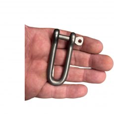 Titanium Long D Shackle - 8mm x 62mm Titanium Long D Shackle - 8mm x 62mm