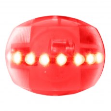 Navigation Sidelight - <20m boat - Port Red 112.5° without black cover cap Navigation Sidelight - <20m boat - Port Red 112.5° without black cover cap