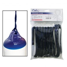 Ocean Fender Line, Double-braided, with Loop, Polyester Ocean Fender Line, Double-braided, with Loop, Polyester