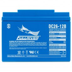 Fullriver Battery DC Series 12V 26Ah (DC26-12B) Fullriver Battery DC Series 12V 26Ah (DC26-12B)