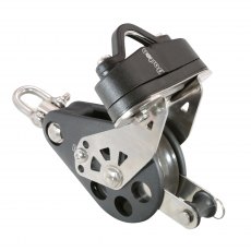 BARTON Size 6 Plain Pulley Block with Single Swivel, Becket & Cam BARTON Size 6 Plain Pulley Block with Single Swivel, Becket & Cam