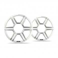 Fusion Apollo Speaker Grilles (pair) - 8.8" Sports White Fusion Apollo Speaker Grilles (pair) - 8.8" Sports White
