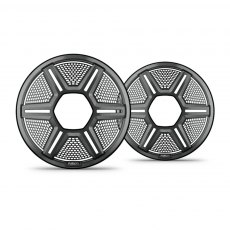 Fusion Apollo Speaker Grilles (pair) - 8.8" Shielded Grey Fusion Apollo Speaker Grilles (pair) - 8.8" Shielded Grey