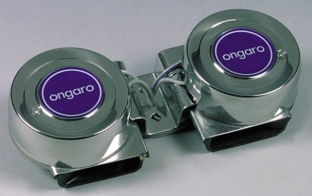 Ongaro Ongaro Mini Compact Twin Horn 12v