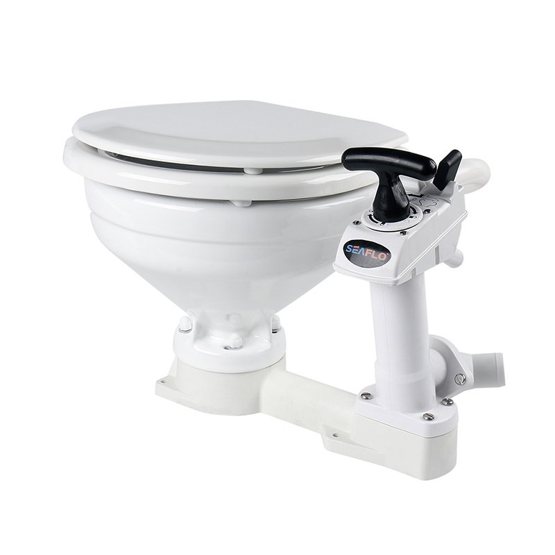 Seaflo Compact Bowl Manual Marine Toilet - TCS Chandlery