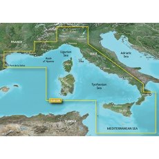 Garmin BlueChart G3 Vision - VEU012R: Mediterranean Sea, Central-West