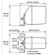 Raymarine Type 1 12 Volt Autopilot Rotary Drive, Up to 11,000kg Displacement