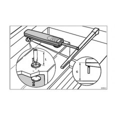 Raymarine Tiller Autopilot Pedestal Assembly 38mm (1.5”)