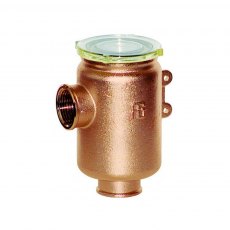 Guidi Nickel Plated Bronze Water Strainer in Tirreno in Series 1/2 in