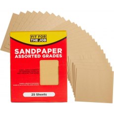 ProDec 25 x Sheets FFJ Sand Paper