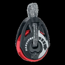 Harken 57mm Carbo T2 Auto Ratchet Block - RED