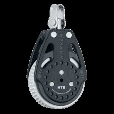 Harken 57mm HTE Carbo Ratchamatic Block - 2X Grip