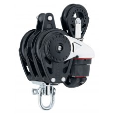 Harken 57mm Triple Carbo Ratchamatic w/Cam, Bkt & 40mm Block