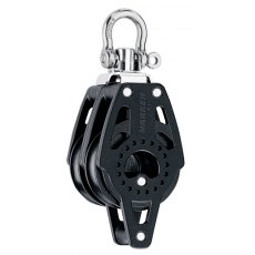 Harken 40mm Carbo Double Swivel Block w/Becket