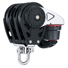 Harken 75mm Triple Carbo Ratchamatic Block w/Cam Cleat