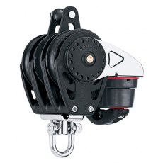 Harken 75mm Triple Carbo Ratchamatic Block w/Cam & Becket