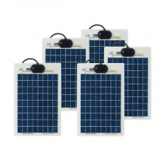 Solar Technology 10W Flexi Solar Panel Kit Bulk Pack (5 Panels)