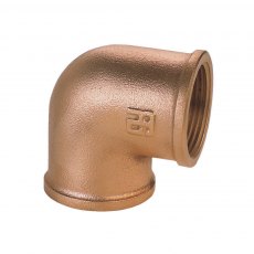 Guidi Bronze 45 deg. Elbow F-F 1 in 1/4