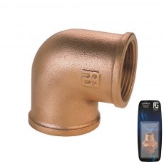 Guidi Bronze 45 deg. Elbow F-F 1 in 1/4