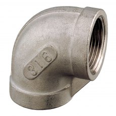 Guidi Stainless Steel 45 deg. Elbow F-F 3/8 in