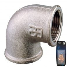 Guidi Nickel Plated 45 deg. Elbow F-F 1/8 in