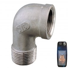 Guidi Stainless Steel Elbow 45 deg. M-F 1/8 in