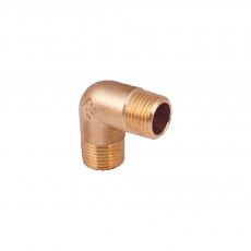 Guidi Brass 45 deg. Elbow M-M 1/2 in