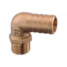 Guidi Brass 45 deg. Hose Connector M 1/4 in