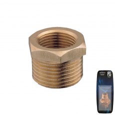 Guidi Brass Bushing M-F 3/8 in x 1/4 in