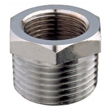 Guidi Chrome Bushing M-F 4 in x 3 in