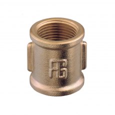 Guidi Brass Equal Socket F 3/8 in