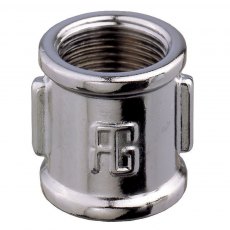 Guidi Chrome Plated Equal Socket F 3/8 in