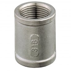 Guidi Stainless Steel Equal Socket F 1/8 in