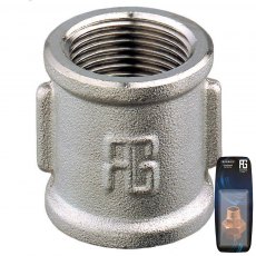 Guidi Nickel Plated Equal Socket F 3/8 in