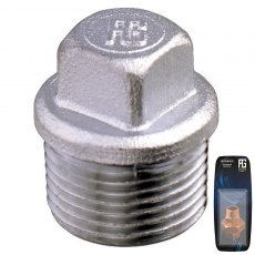 Guidi Chrome Plated Plug M 3/8 in